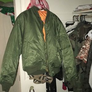 Vintage bomber jacket